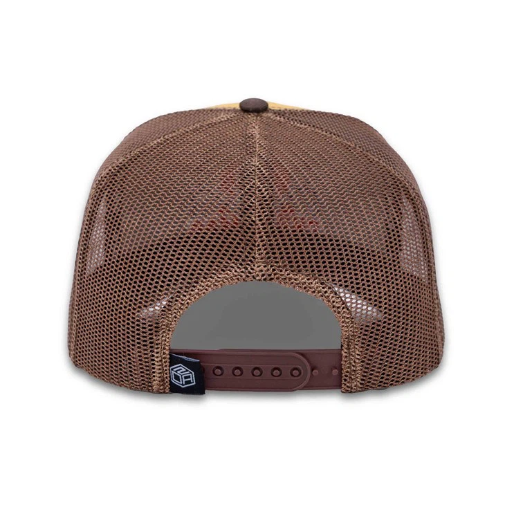 Brown Christmas Trucker Cap