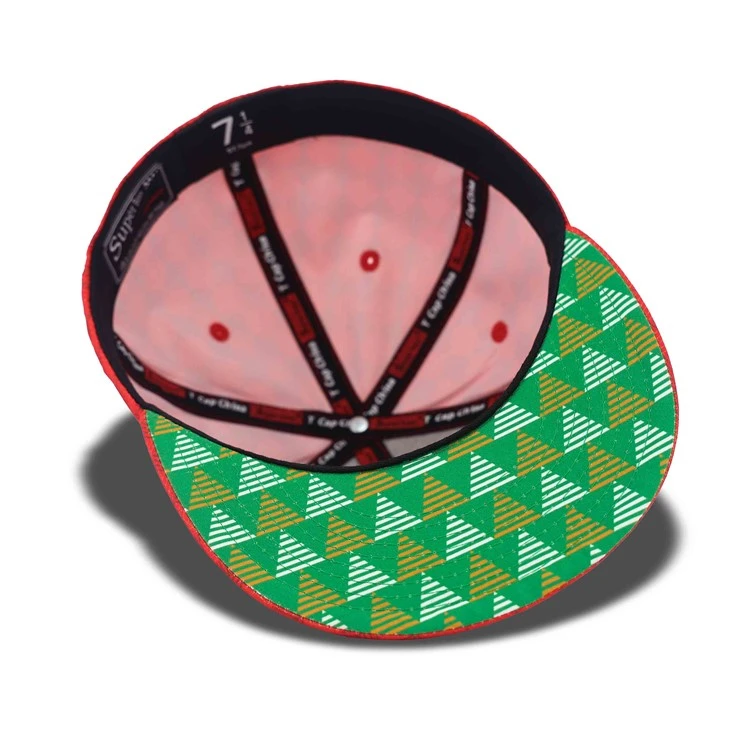 Christmas Checkered Fitted Cap