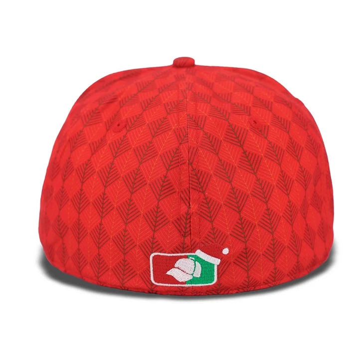 Christmas Checkered Fitted Cap