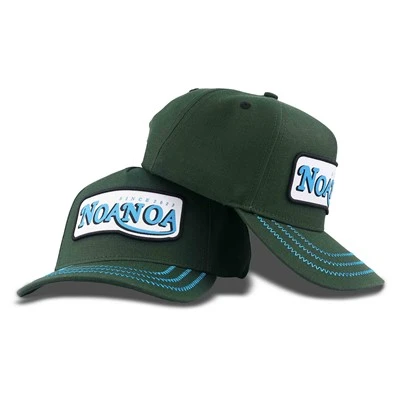 Dark Green Brand gewebter Etikett Patch Baseball Cap