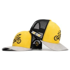TCAP Customize Trucker-Mütze aus 6-Panel-Mesh-Wildleder
