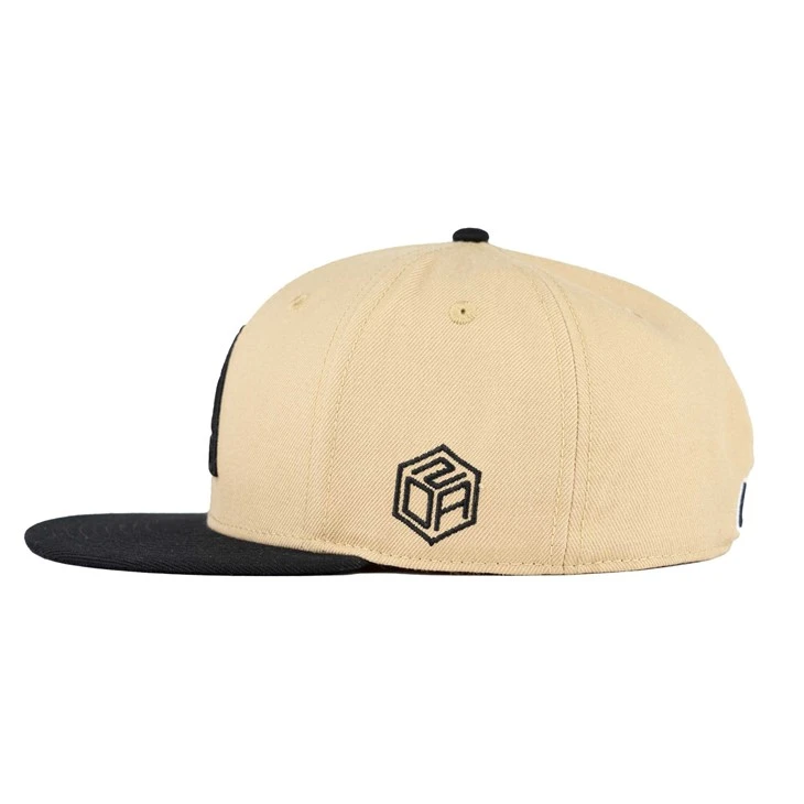 TCAP Custom Arylic Fabric 3D Embroidery 6 Panel Vintage Fitted Cap Hat