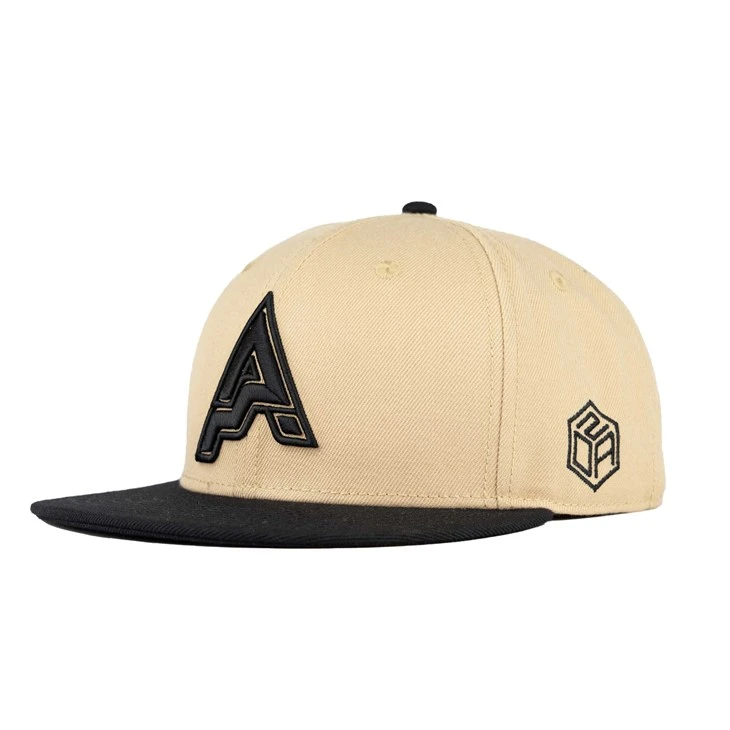 TCAP Custom Arylic Fabric 3D Embroidery 6 Panel Vintage Fitted Cap Hat